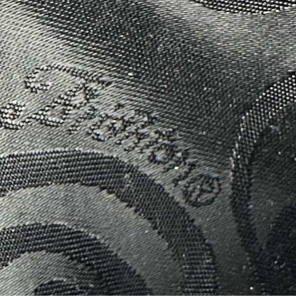 Brighton Wallet Black Croc Embossed Leather Organizer Clutch Wristlet - Picture 6 of 9